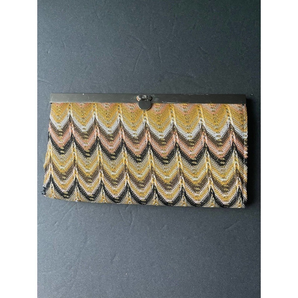 Womens Vintage Wristlet Fabric Clutch Wallet Cocktail Evening Handbag ￼